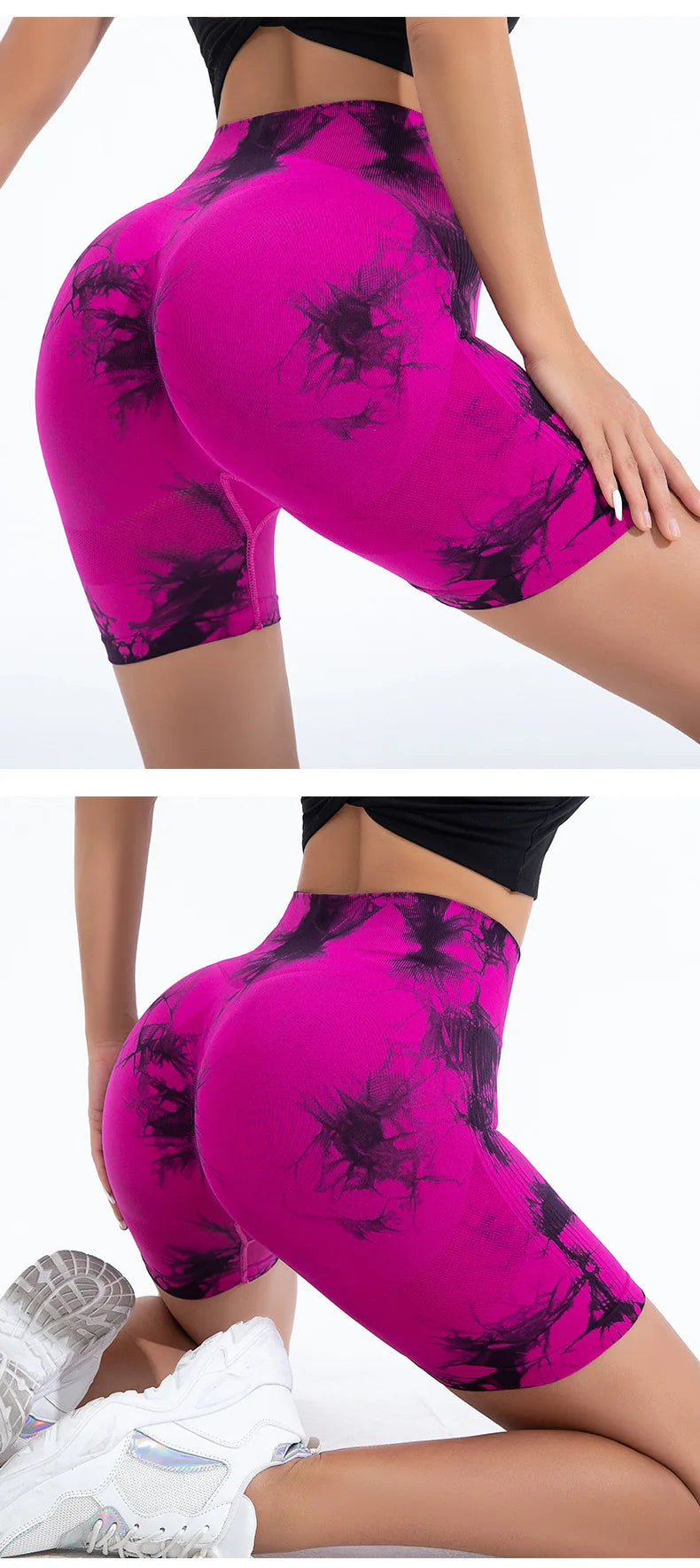 High-Waist Butt-Lift Shorts